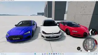 tank turbo VS sport car beamng drive