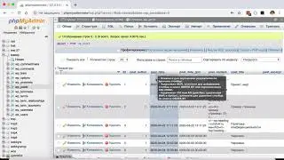 Таблица wp_posts в Wordpress