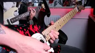 Iron Maiden - The Writing on the Wall Guitar Solo Cover