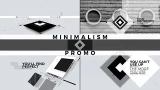 After Effects Template - Minimalism Promo