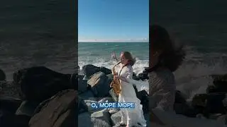 SaxCover🎷 «Синяя вечность» - Муслим Магомаев (О море, море). Слушать песни. Съемка на Черном море