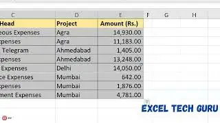 Select and Copy Visible cells 4 ways