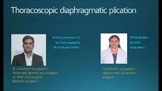 VATS diaphragmatic plication diaphragmatic eventration Dr Naveen Kumar Ch, KIMS Kondapur, Hyderabad