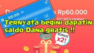 TUTORIAL MENDAPATKAN SALDO DANA/OVO SECARA GRATIS || ternyata begini cara dapatin saldo dana gratis