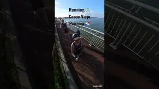 Running Casco Viejo, Panama 🇵🇦 