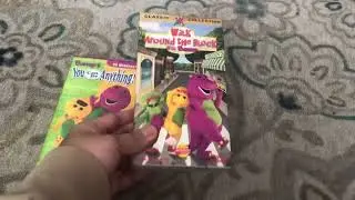 Barney’s You Can Be Anything! 2002 VHS Plus Walk Around the Block with Barney 1999 VHS