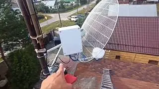 Мощный WiFi на улице//LTE b3 и WiFi 2,4 на плате AXR-5i//Модернизация для видеонаблюдения//976_КоПСС