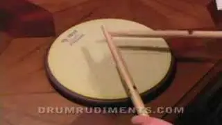 Drum Rudiments #16 - Single Paradiddle - DrumRudiments.com