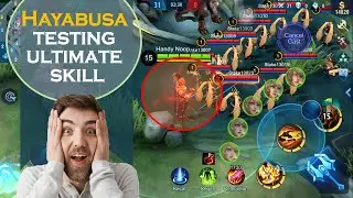 Hayabusa testing ultimate skill with Layla bots