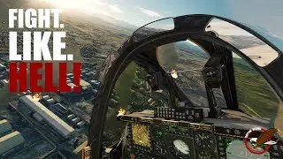 FIGHT LIKE HELL || TARINKOT PATROL - #dcs A-10C II Warthog || 4K 60 FPS VR