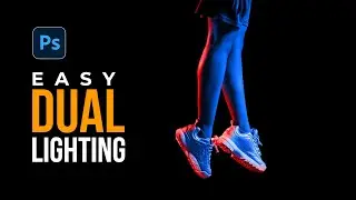 Dual Lighting Effect in Photoshop | Photoshop Tutorial (Easy)