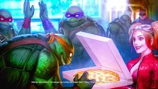 INJUSTICE 2 - NINJA TURTLES ENDING!! Shredder (TMNT ENDING)