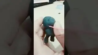 так хорошо шло, а получилось.../Мурка/ воздушный пластелин