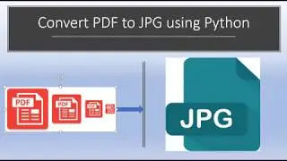 Convert PDF to JPG format using Python code