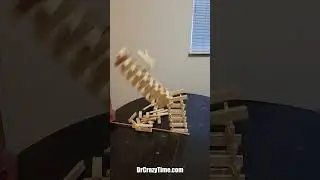 Simple Eiffel Tower from KEVA Planks