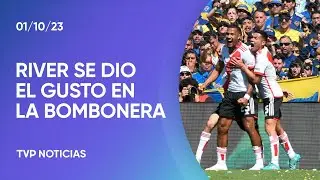 River le ganó 2-0 a Boca en La Bombonera