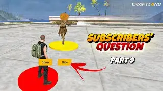 Comment Reply Part 9 | Freefire Craftland SacSo