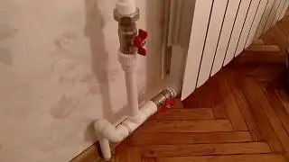 Отопление. Байпас. Установка крана /+ - / Совет бывалого.