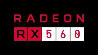 AMD RADEON RX 560 Unboxing