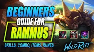 RAMMUS IS OUT | Guide for Skill Combo, Builds and Gameplay