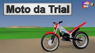 Moto da trial - AlexKidsTV