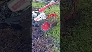 Самодельный плуг с реверсом.