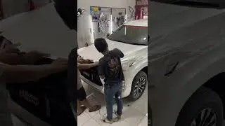 PAJERO FULL STICKER PUTIH SATIN