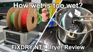 Is wet filament really that bad? Do you need a Filament Dryer? - FIXDRY Filament Dryer Review