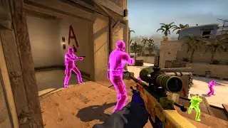 CSGO: USEI HACK na conta do CACHORRO1337 (Skins super caras)