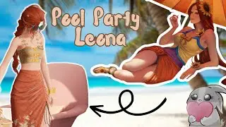 Life Makeover Cosplay: Pool Party Leona | Let's Play 🌸