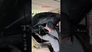 Уаз патриот обработка капота #обработка #сварка #offroad #уаз #4x4 #покраска #raptor #car #пороги