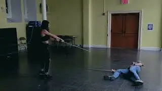 Basic Broadsword Fight - Dylan & Gigi