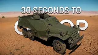 30-ти секундный обзор БТР-152А в War Thunder 
