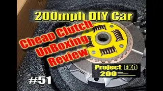 AlderSpeed Chinese Budget Clutch Review & Unbox for a Honda K24 Engine