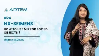 How to use Mirror for 3D objects ?- Nx Siemens -#24