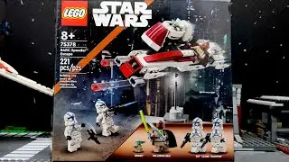 Lego 75378-Barc Speeder Escape: Stop Motion Build+ Short Animation!!