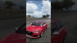 Audi RS6 Avant Forza Horizon 5 STOCK TOPSPEED #shorts #audi #forzahorizon5