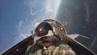 Vuelo demostrativo F-5E Tigre III FACh Estrecho de Magallanes