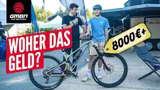 Sein Bike kostet 8000€ ?! 😱