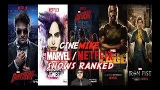 Marvel/Netflix Shows Ranked (Defenders) - CineMike