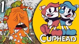 SuperMega Plays CUPHEAD - EP 1: Attack of the Garden Vegetables