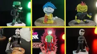 Part 8 - Making All Friday Night Funkin' MOD Characters with Clay