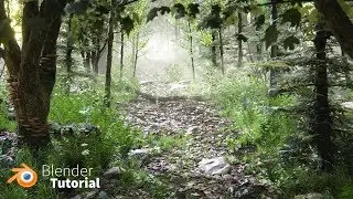 Create a Forest in Blender in 1 Hour