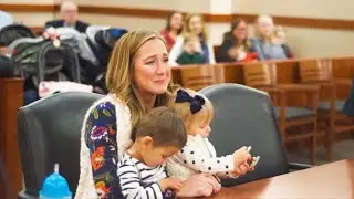 The woman adopted a boy and a girl  And only after a while she revealed their secret