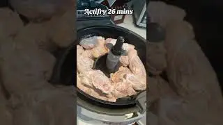Chicken wings in Actifry 