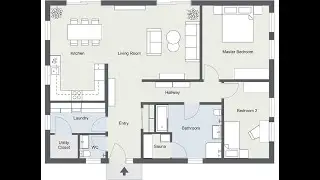 AutoCAD Floor Plan Tutorial for Beginners - 1(#civil_engineering)