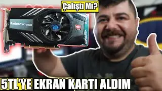 I Bought a Scrap Graphics Card for 5 TL - I Repaired It and Played GTA5 at 60 FPS