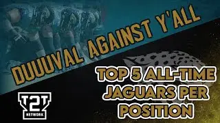 Top 5 Jacksonville Jaguars of All Time By Position! #duuuval
