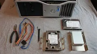 Dell Precision T5500 Build Series: Part 4 - Hard Drive Install