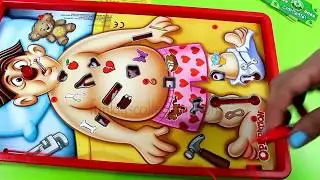 Classic Operation Game with Doctor Cards and Classic Ailments by Hasbro